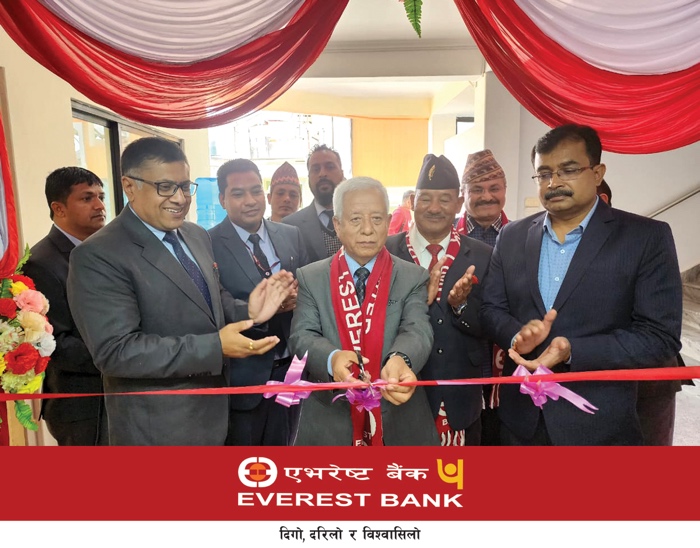 Everest Bank inaugurates its 122nd Branch at Birauta of Pokhara; bank